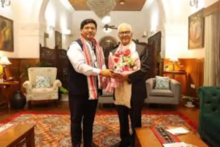 Meghalaya CM calls for return to normalcy in Manipur; meets with Governor Ajay Kumar Bhalla