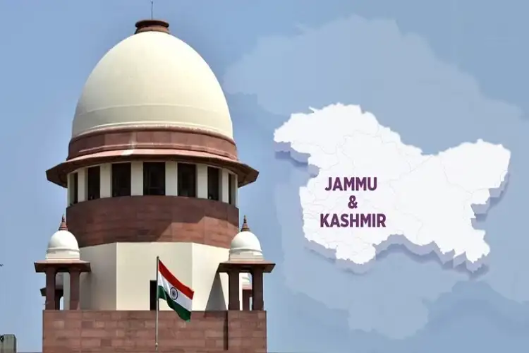 The Supreme Court gave the Centre four weeks to respond to the petitions seeking full statehood for Jammu and Kashmir.