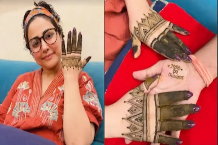 Hina Khan Flaunts Her ‘Special’ Mehendi As She Celebrates First Karwa Chauth