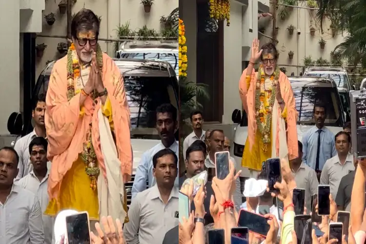 Amitabh Bachchan turns 83, fans gather outside Jalsa to celebrate his birthday