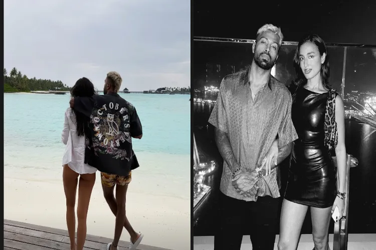 Hardik and Mahikaa alone on the beach! Natasha's emotional post goes viral