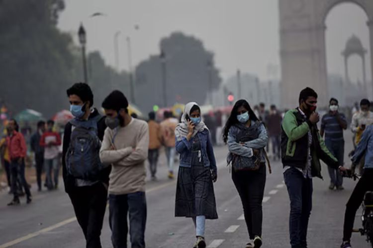Temperature in Delhi below 20 degrees Celsius for the third consecutive day