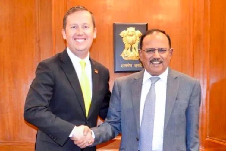 US Ambassador-designate Sergio Gor meets National Security Advisor Ajit Doval