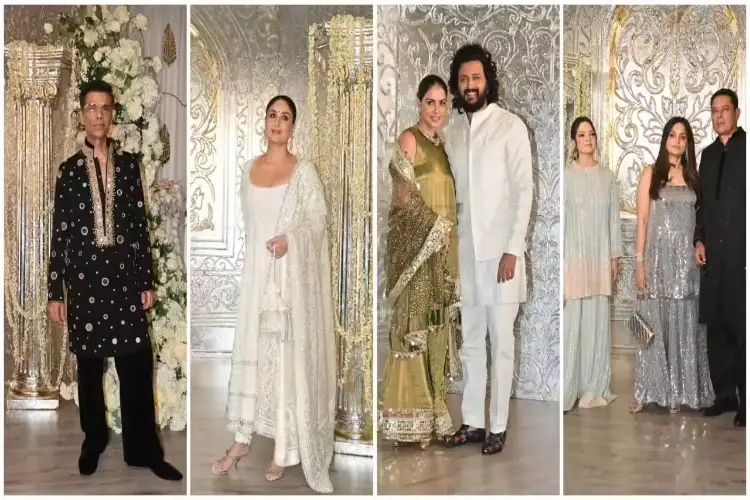 Manish Malhotra’s Diwali bash: Kareena Kapoor Khan, Hema Malini, Karan Johar, Urmila Matondkar and others turn up in their festive best