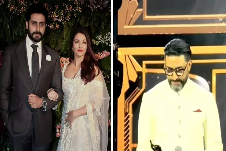 Abhishek Bachchan dedicates Best Actor award to Aishwarya and Aaradhya