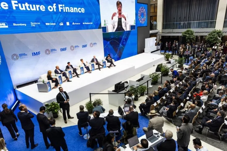 The IMF indicated increased growth for the US and global economy despite tariffs.