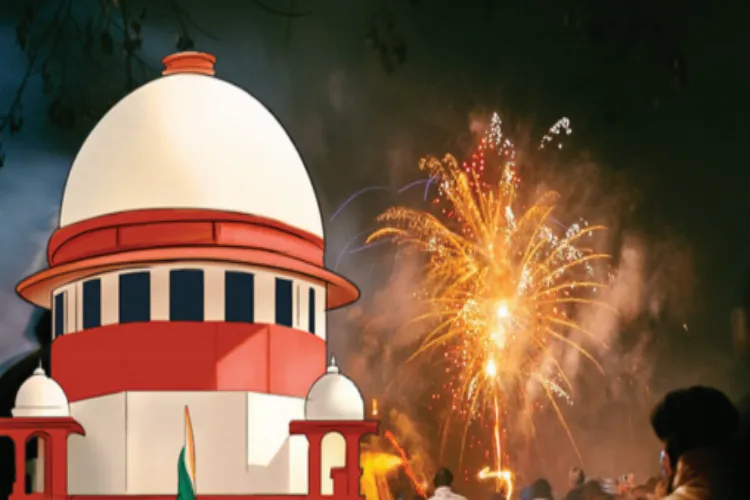 The Supreme Court has granted conditional permission for the sale and bursting of green crackers in Delhi-NCR.
