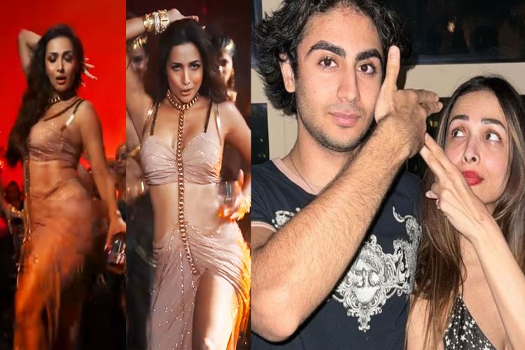 Son Arhaan hilariously objects to Malaika's dance