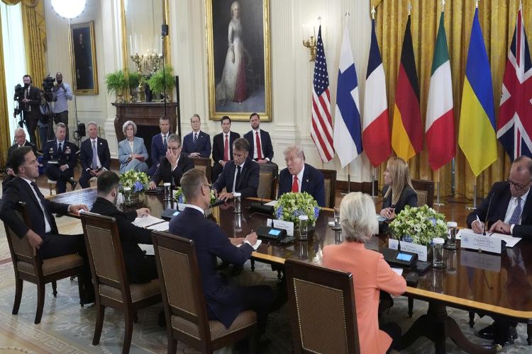 Ukrainian officials meet with US arms companies ahead of Trump-Zelensky talks