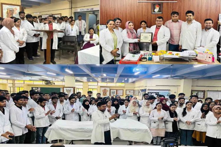 Cadaveric oath ceremony organised at AMU's JN Medical College on 'World Anatomy Day'