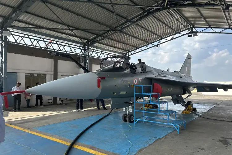 Rajnath Singh attends event marking the maiden flight of Tejas Mk1A at HAL