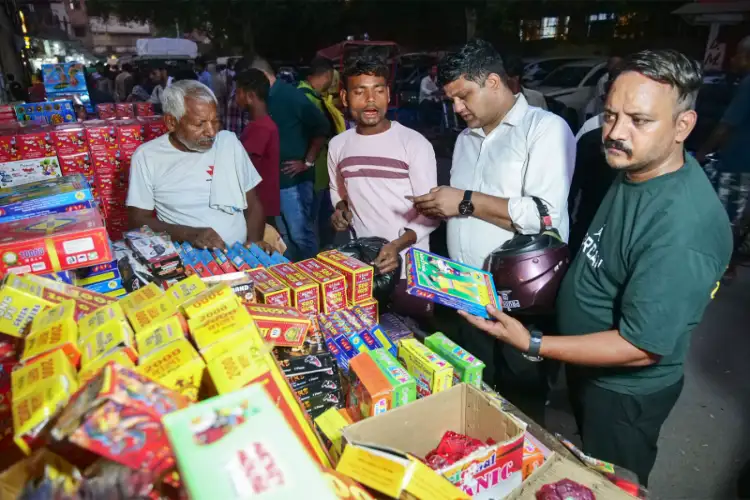 Diwali Delight: Firecrackers bearing names of Op Sindoor, Rinku Singh fly off shelves in Aligarh
