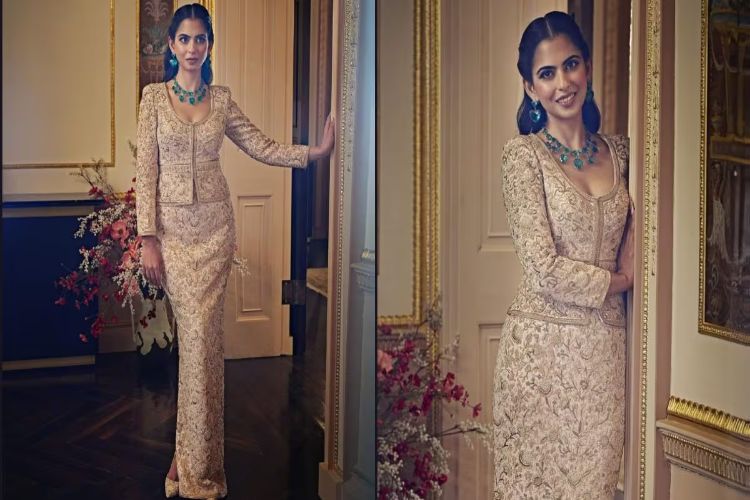 Isha Ambani co-chairs the British Museum's first 'Pink Ball' in London.
