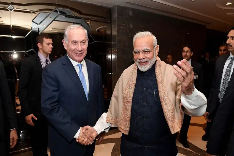 Prime Minister Narendra Modi thanks Israeli PM Netanyahu for Diwali greetings; extends wishes on his birthday
