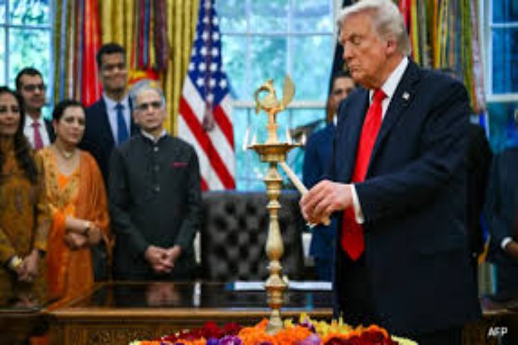 Trump spoke to PM Modi over phone and wished him a happy Diwali.