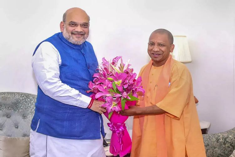 Uttar Pradesh Chief Minister Yogi Adityanath wished Amit Shah on his birthday.
