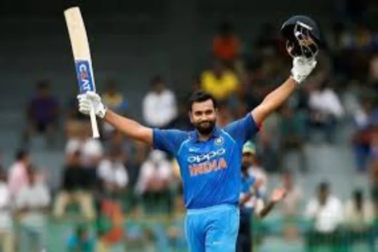 Rohit Sharma creates history: becomes the first Indian to score 1000 ODI runs on Australian soil