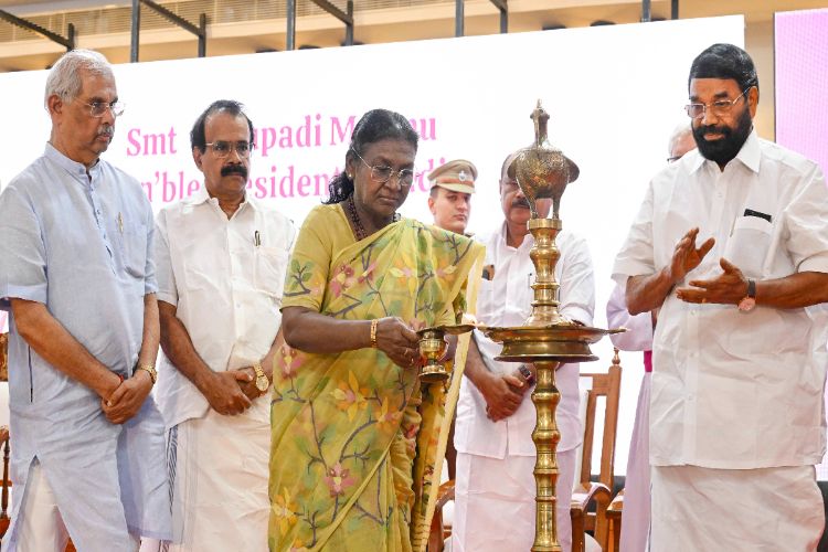 Power of education has made Kerala a leading state in human development parameters: President Murmu