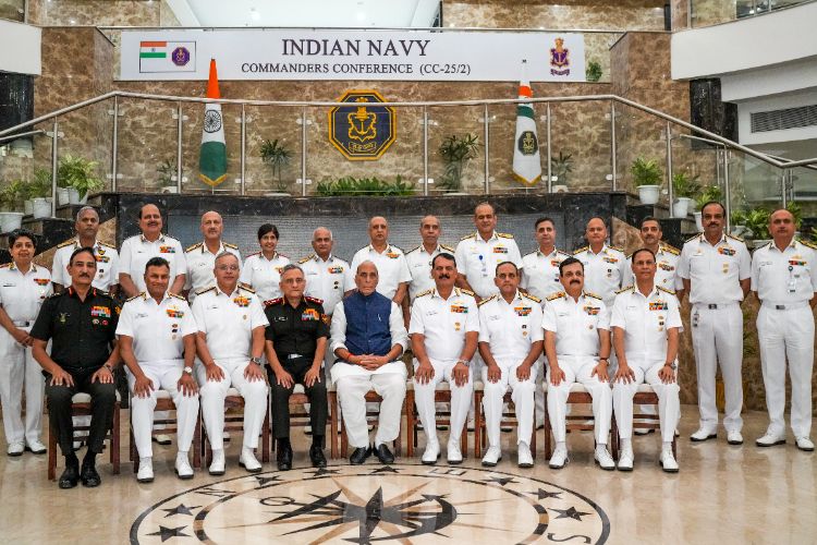 The world saw the might of the Indian Navy during Operation Sindoor: Rajnath Singh