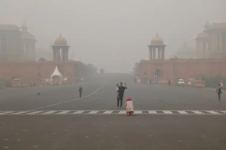 National capital's air quality improves marginally