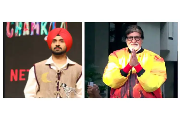 Amitabh Bachchan calls Diljit Dosanjh 