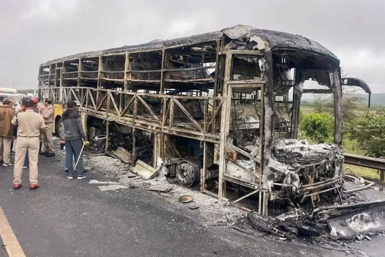 Following the Andhra Pradesh bus accident, action is being taken against private buses in Telangana for violating regulations.