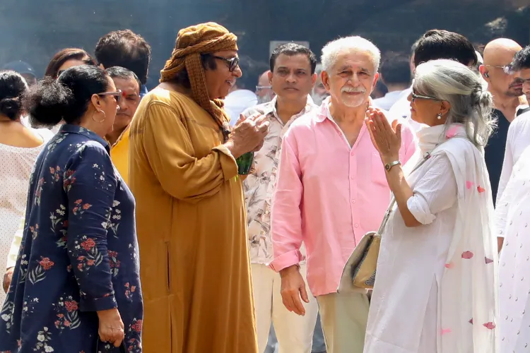 Satish Shah cremated; film and TV fraternity pays emotional tribute