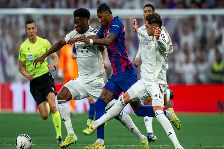 Real Madrid's thrilling El Clasico win, tensions rise after red card