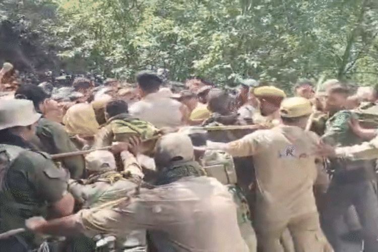 The arrest of an AAP MLA under the PSA led to uproar in the Jammu and Kashmir assembly.