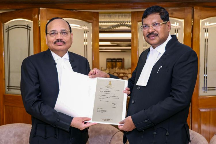 Justice Gavai recommended Justice Surya Kant to be appointed as the next Chief Justice.