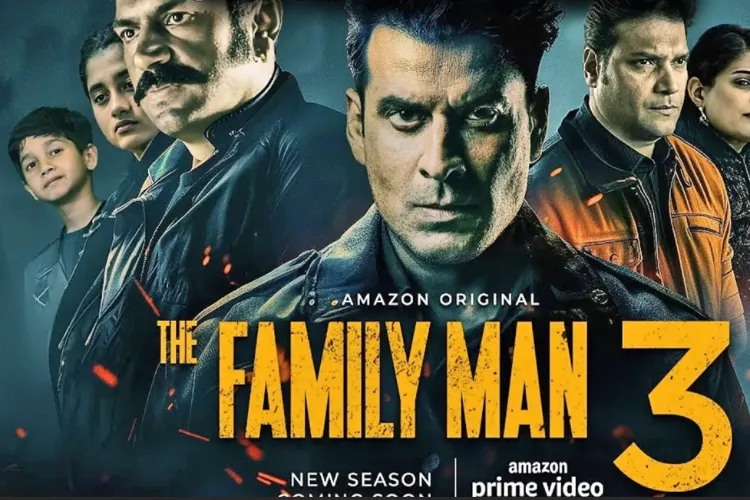 The third season of 'The Family Man' will premiere on Prime Video on November 21.