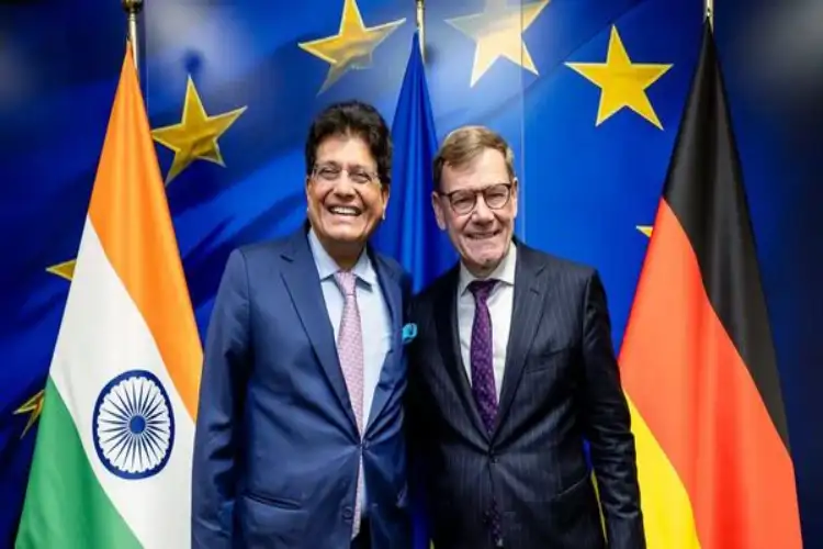 Piyush Goyal meets with European Commissioner for Trade and Economic Security, discusses India-EU FTA
