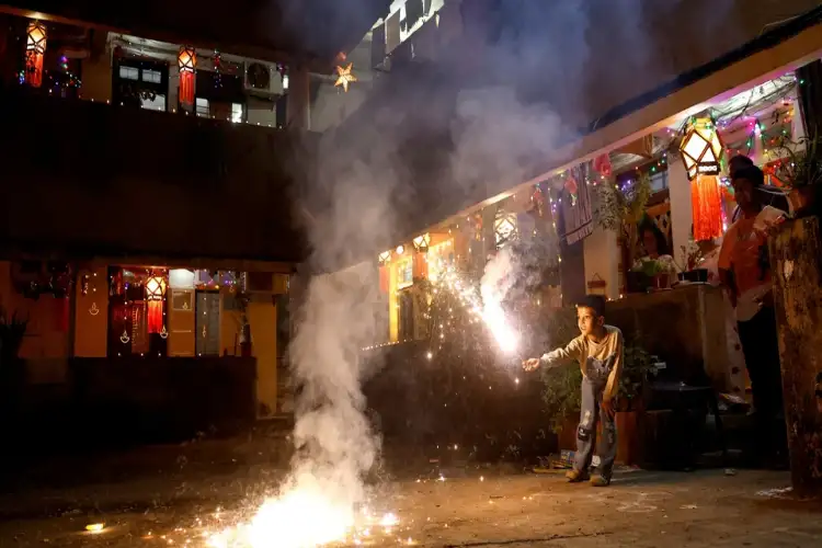 On this day, Delhi was rocked by bomb blasts, and the festive spirit was eclipsed.