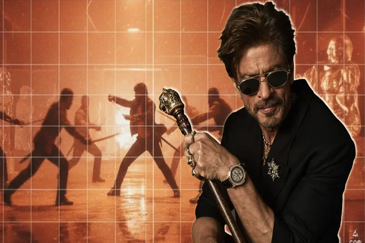 A leaked video of Shah Rukh Khan holding a sword created a stir on social media.