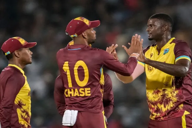 West Indies beat Bangladesh by 14 runs to win the T20 series