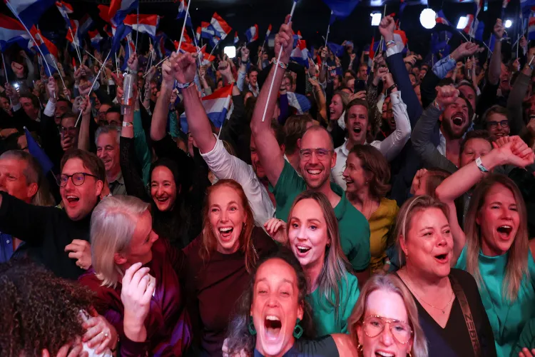 Netherlands election: Exit polls show centre-left party leading, results still inconclusive