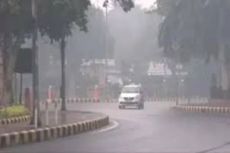 Rajasthan: Dense fog in Dausa after overnight rain, visibility less than 100 metres