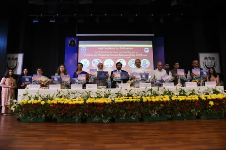 High-level panel discussion on NEP-2020 on the 105th Foundation Day of Jamia Millia Islamia