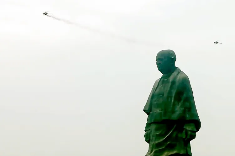 PM Modi pays tribute to Sardar Patel at the Statue of Unity