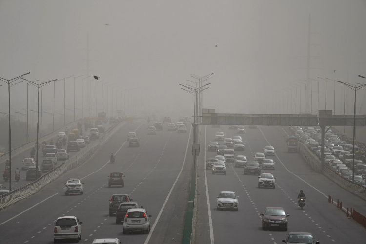Delhi's air quality falls into the 'poor' category.