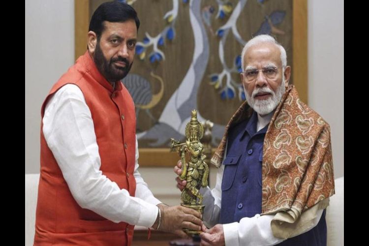 Prime Minister Modi completed the remaining work of Patel's national integration by abolishing Article 370: Nayab Saini Prime Minister Modi completed the remaining work of Patel's national integration by abolishing Article 370: Nayab Saini