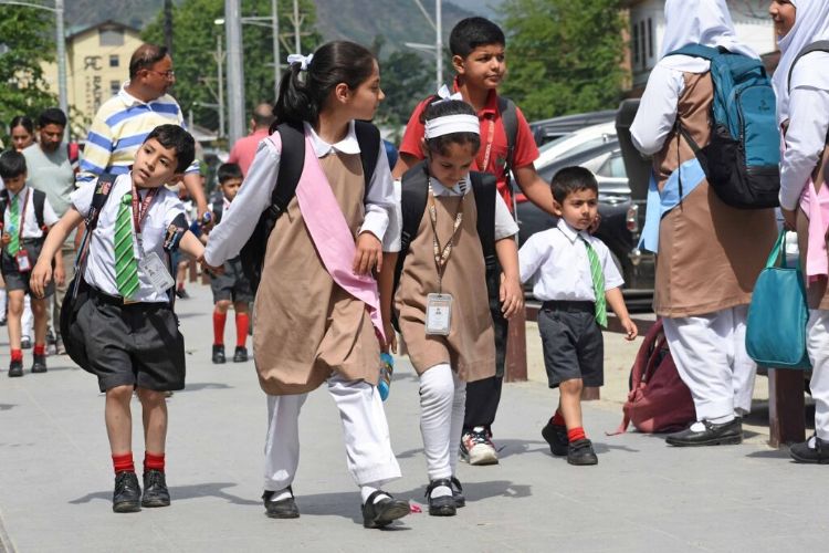 Jammu and Kashmir: School timings changed across the valley.