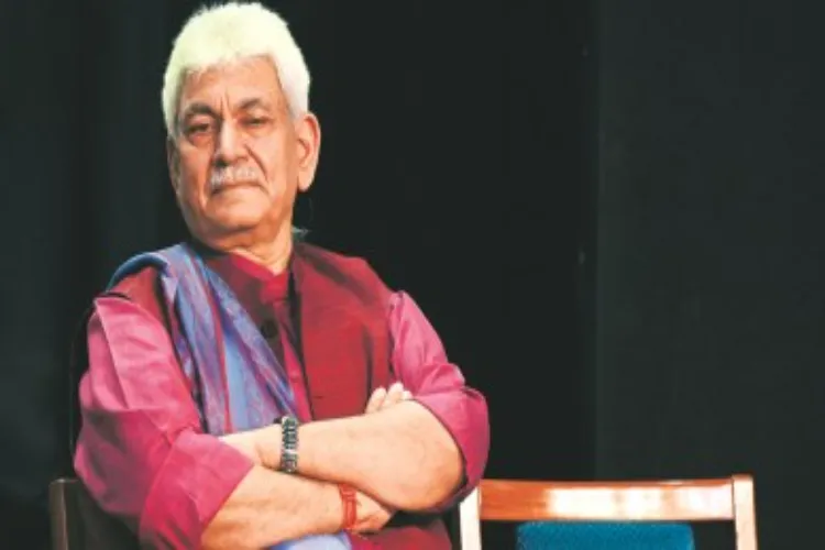 Manoj Sinha said that the Jammu and Kashmir government should make full use of its powers.