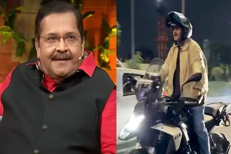 Several actors, including actor Tiku Talsania, were arrested for promoting a film while standing on a moving motorcycle.