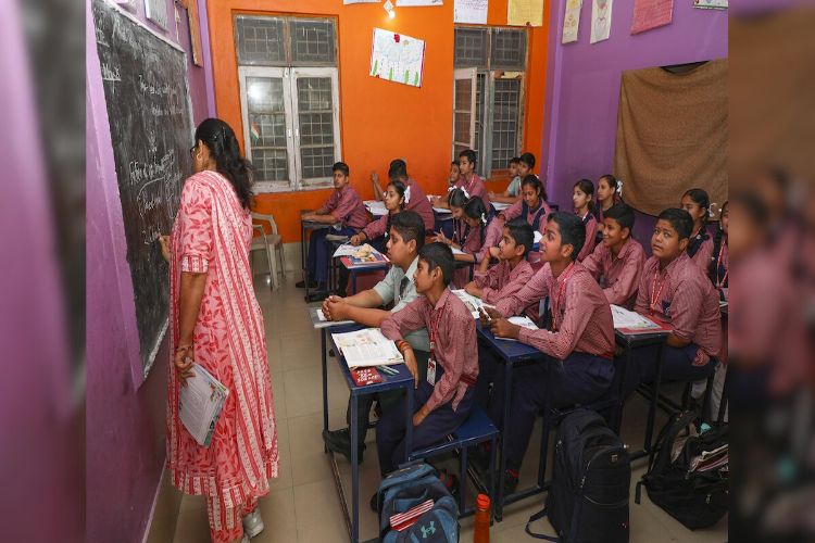 The government primary school building in Rajouri, Jammu and Kashmir, has been reopened after 25 years.