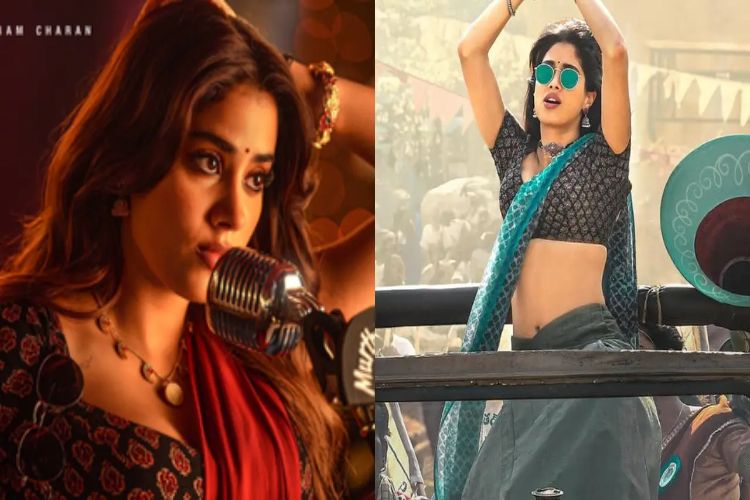 Janhvi Kapoor's first look opposite Ram Charan in 'Peddi' is out.