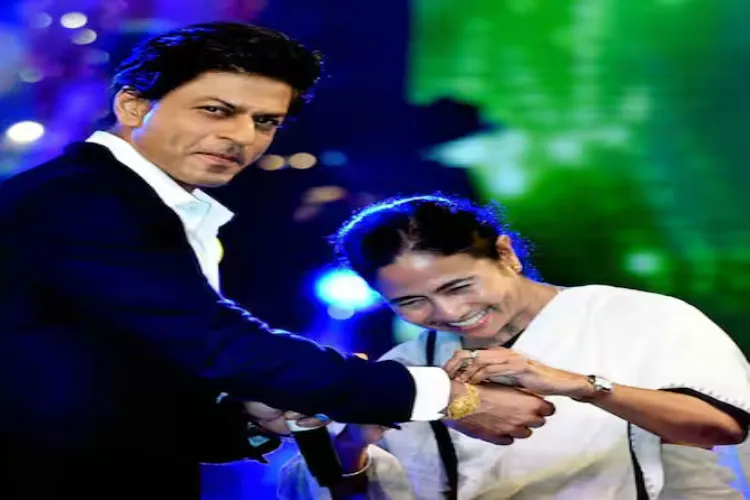 Bengal Chief Minister Mamata Banerjee wishes Shah Rukh Khan on his 60th birthday