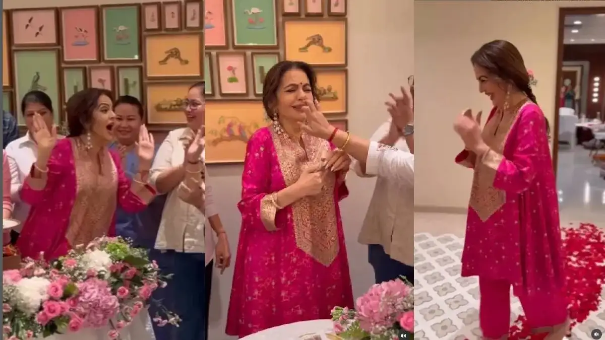 Nita Ambani celebrates her 62nd birthday with adorable surprise from staff