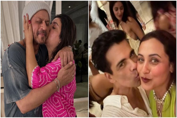 Karan Johar, Rani Mukerji and others attend Shah Rukh Khan's 60th birthday party