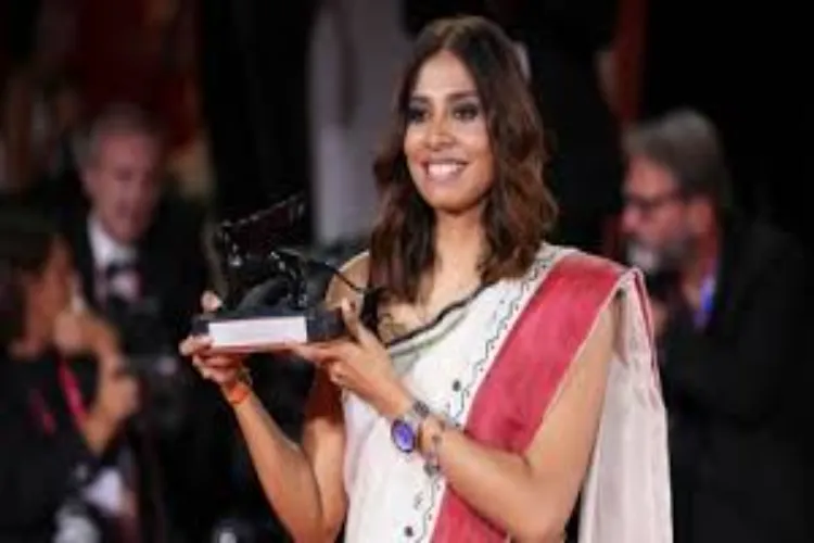What did director Anuparna Roy say on the historic win at the Venice Film Festival 2025?